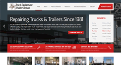 Desktop Screenshot of datruckequipment.com